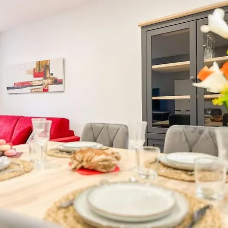 Duplex Refait A Neuf Au Coeur De 아파트 사나리쉬르메르